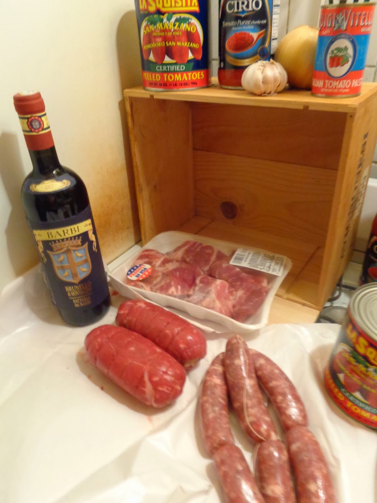 SUNDAY SAUCE Making Sunday Sauce Clemenza Gravy Recipe