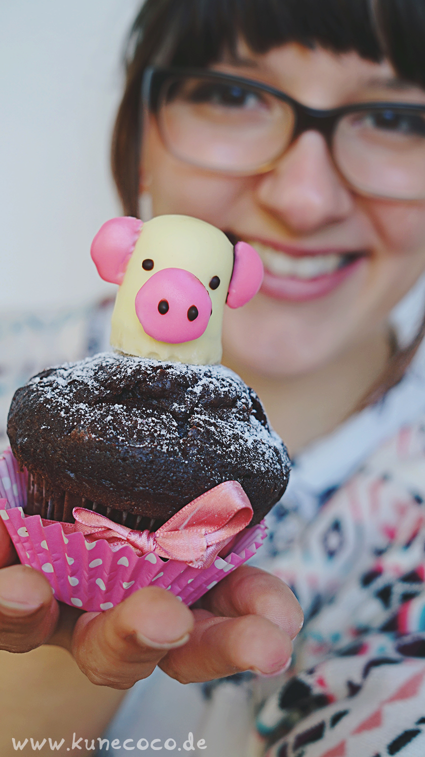 KuneCoco • Schweine Cupcake-Topper • Schweinemuffin KuneCoco • Schweine Cupcake-Topper • Schweinemuffin