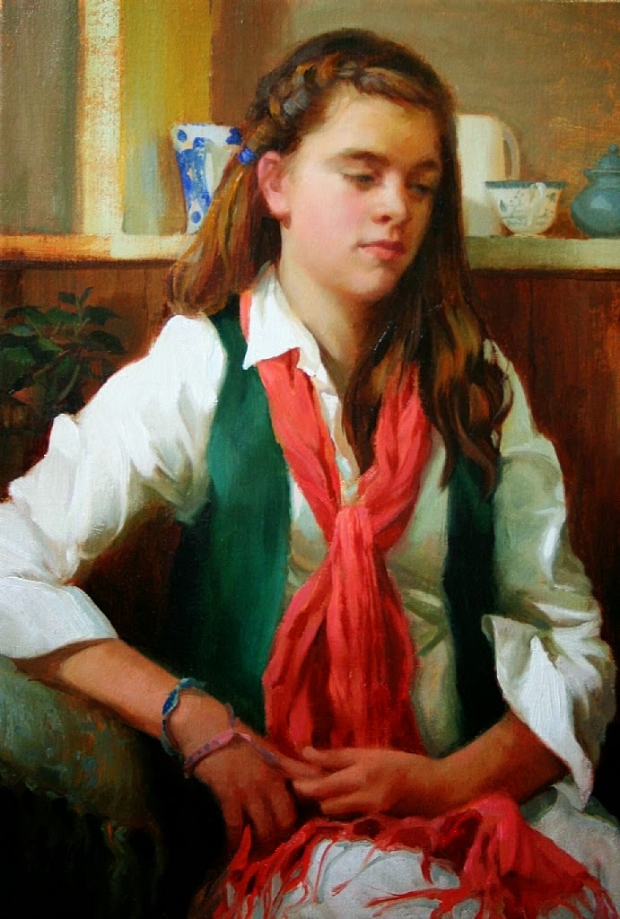 Lovely Figurative Paintings by American Painter Kyle Stuckey