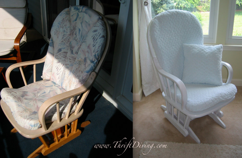 BEFORE & AFTER Used Baby Furniture Thrift Diving Blog