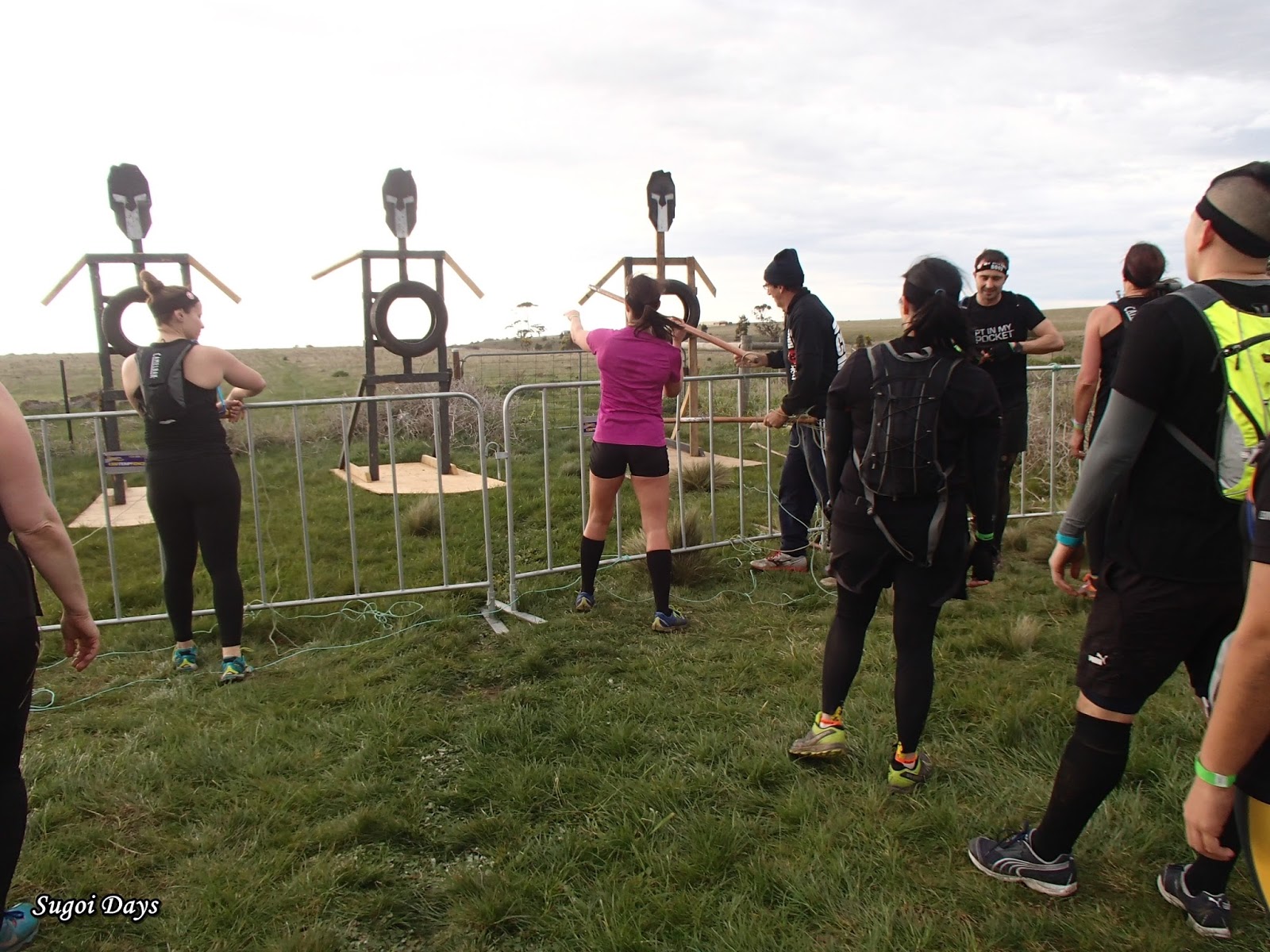 Sugoi Days OCR How to Spartan Spear Throw