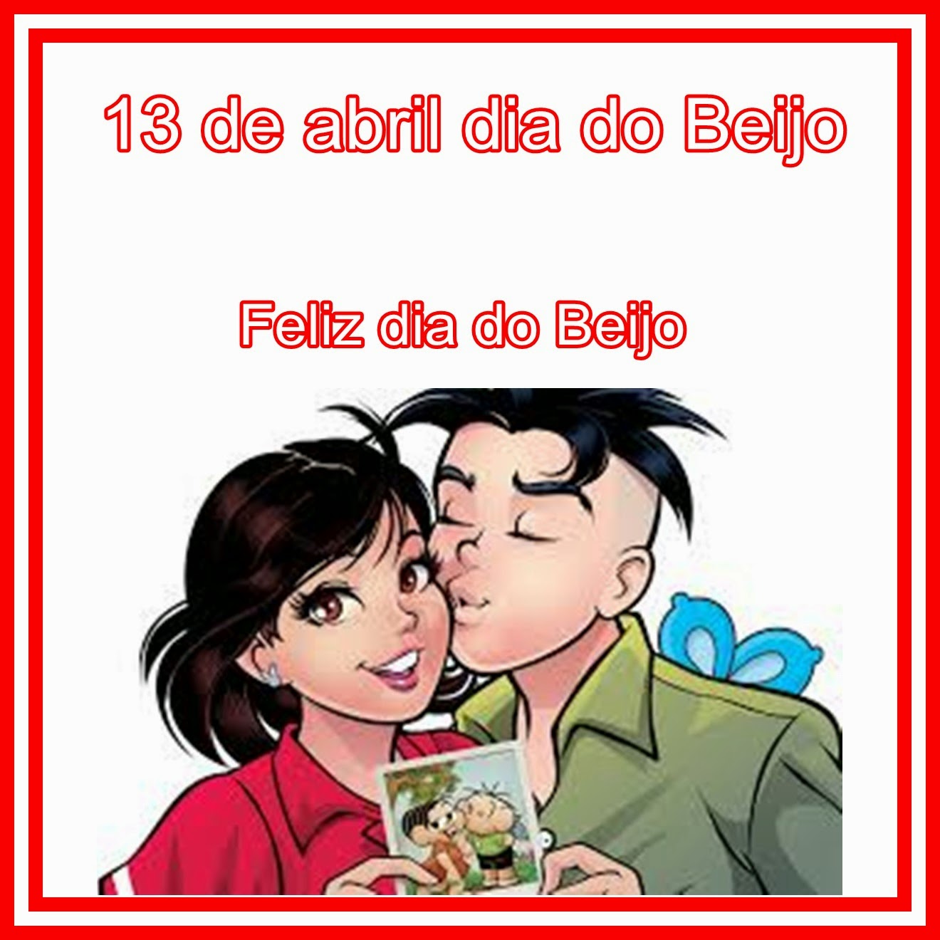 Bibi Leitura 13 de abril dia do Beijo