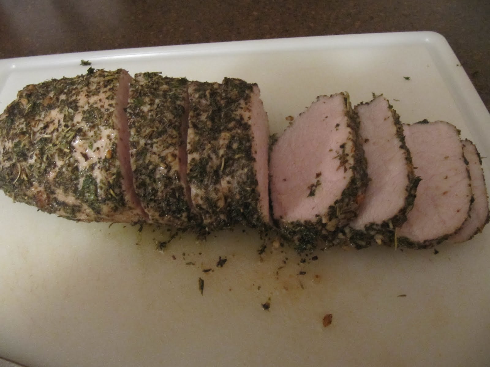 Cookin' in Anne's Kitchen HerbCrusted Pork Loin