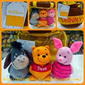 INSTOCK FOR SALE Click To See RARE Japan DL Winnie The Pooh Honey Pot Set