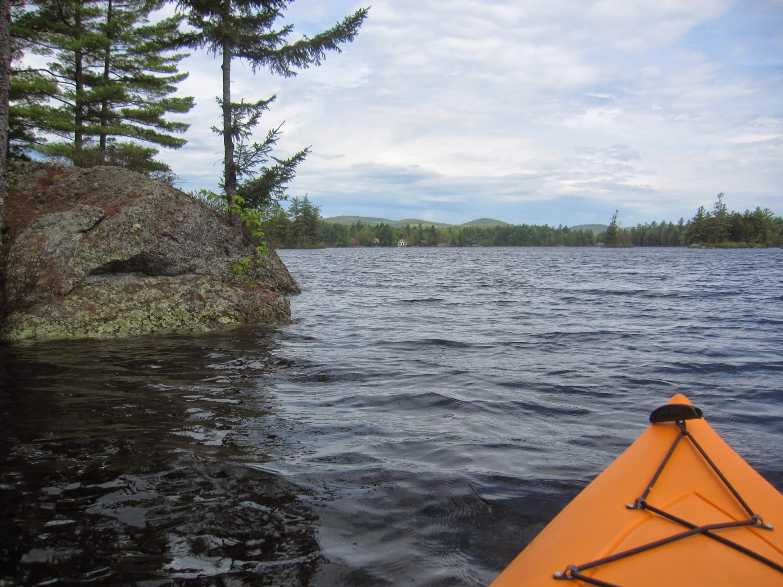 New Hampshire...Love it or Leaf it First Time Kayaking Island Pond
