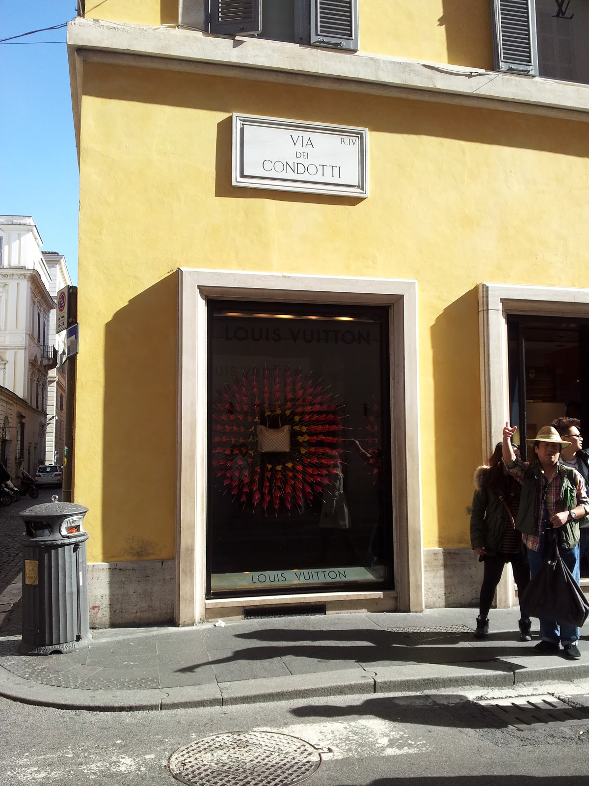 Louis Vuitton Roma Via Condotti store, Italy