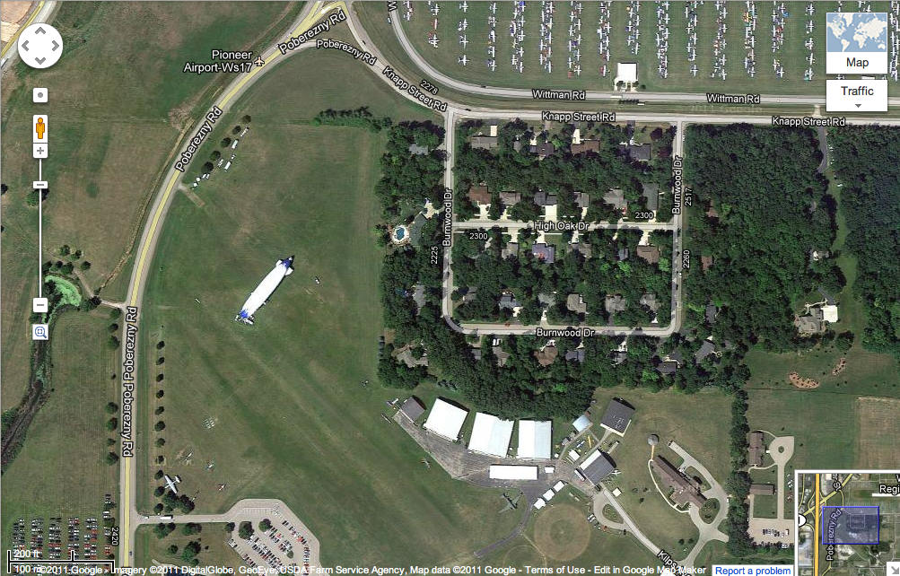 Airship Ventures Eureka Spotted in Google Maps