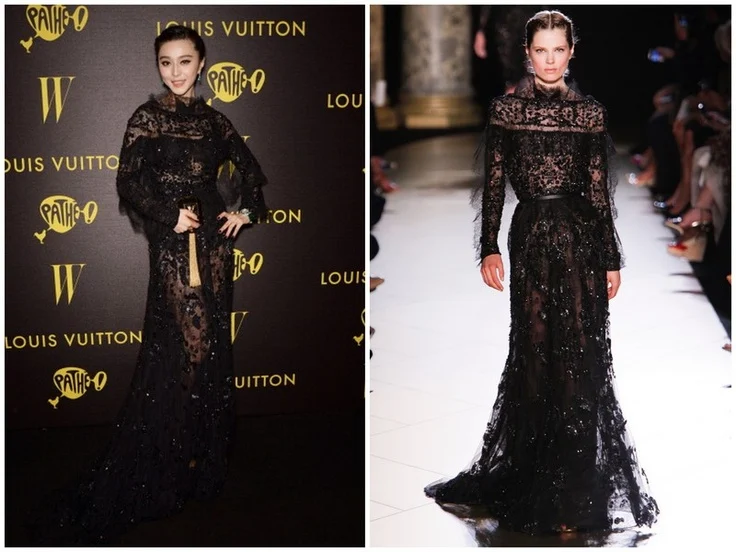 Fan Bingbing in Elie Saab Couture – ‘The Bling Ring’ Party Hosted by Louis Vuitton