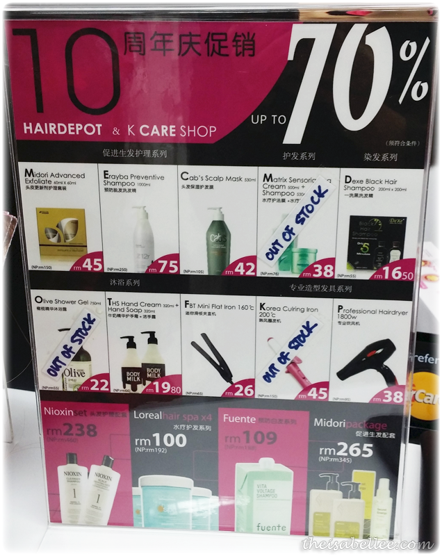 Isabel Lee Malaysian Beauty & Lifestyle Blogger 7 Wonders of Hair Depot