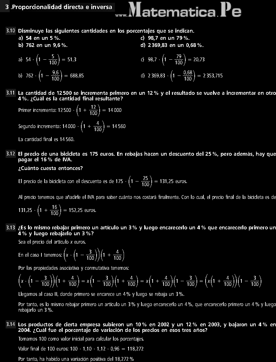 3 ESO MATEMATICA 3 eso matematica: