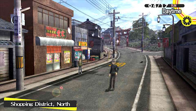 Persona 4: Golden Screenshots, Shopping District, Daytime