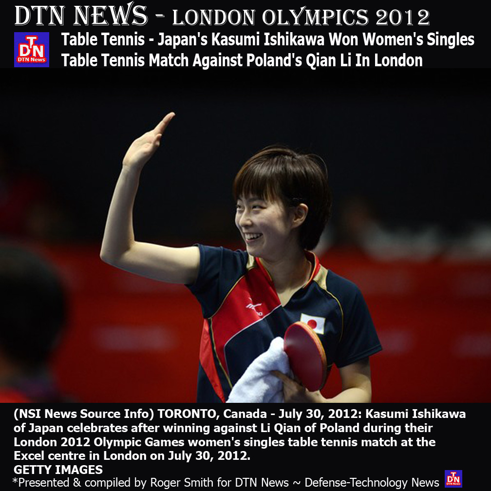 Pictures of The Day DTN News LONDON OLYMPICS 2012 Table Tennis