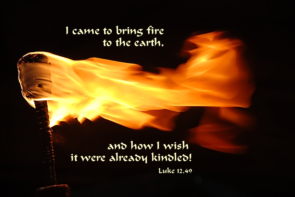 Jesus On Fire