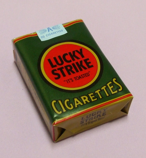 Image result for lucky strike green