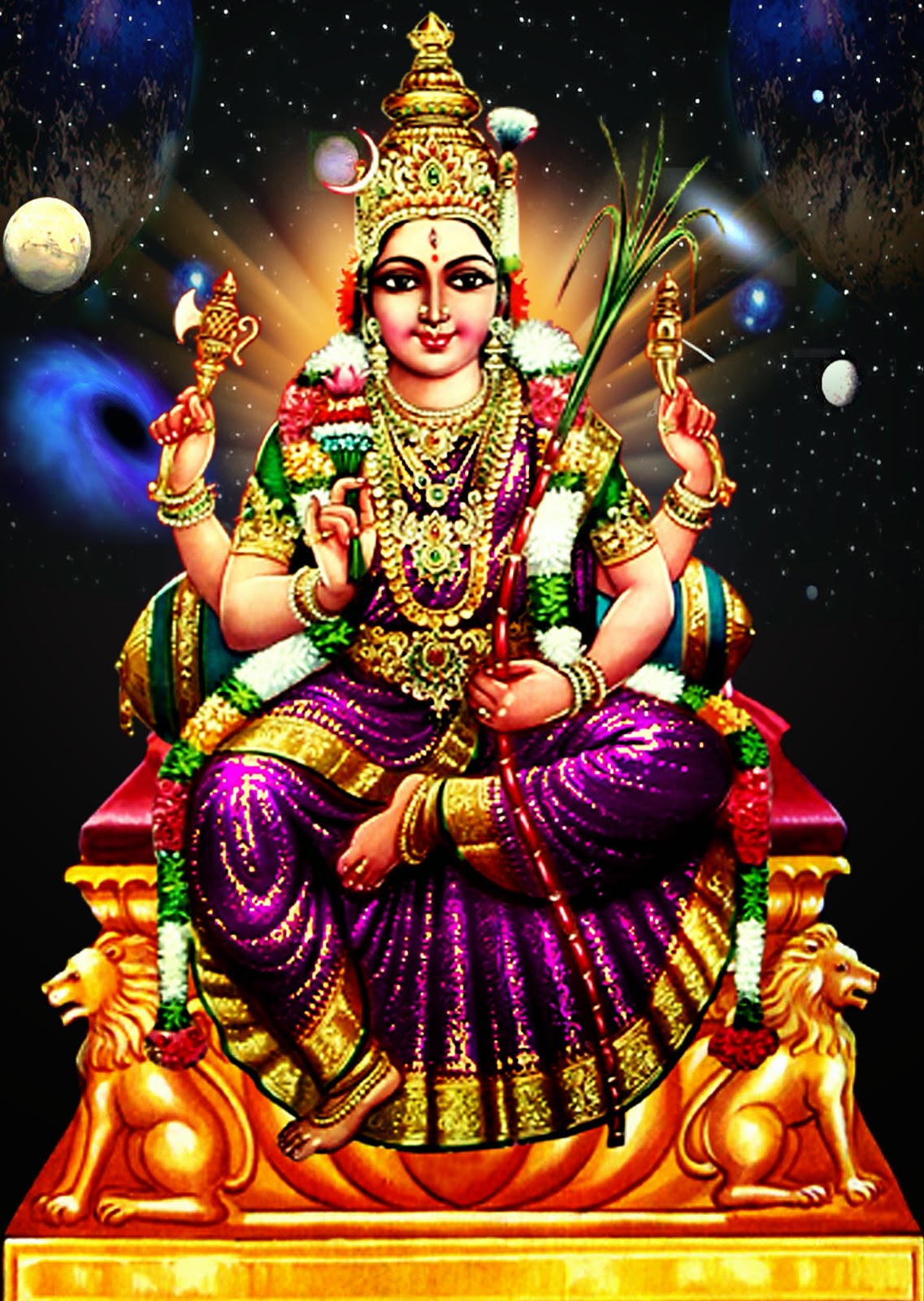 Wisdom of Hinduism: Birth of Lalita Devi for slaying of Demon ...