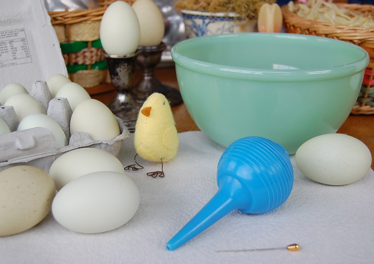 saltbox treasures How to Make HandBlown Easter Eggs
