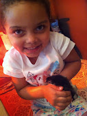 Jaelyn and chicken