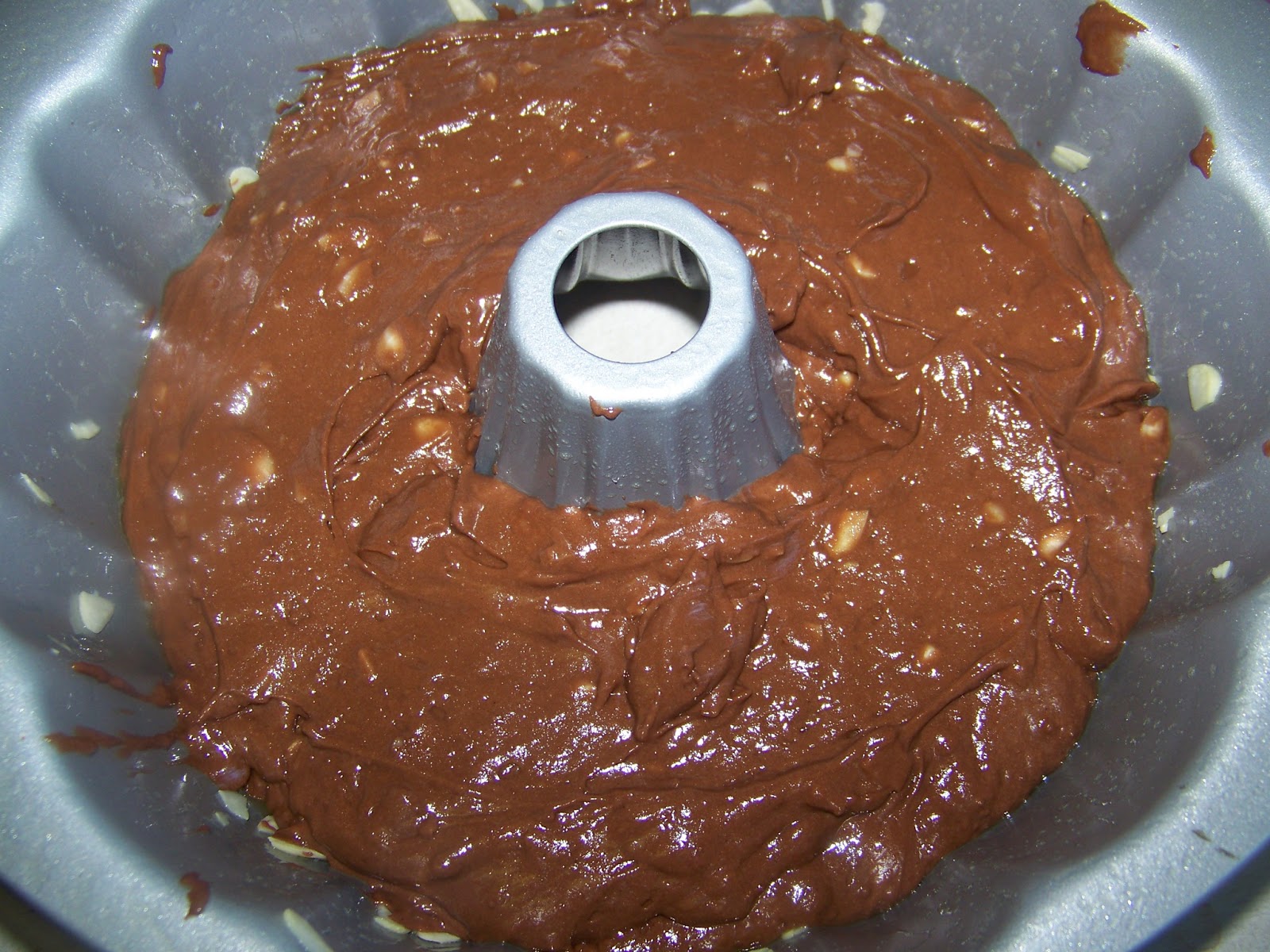Kitchen Simmer Chocolate Coffee Cake with Almonds