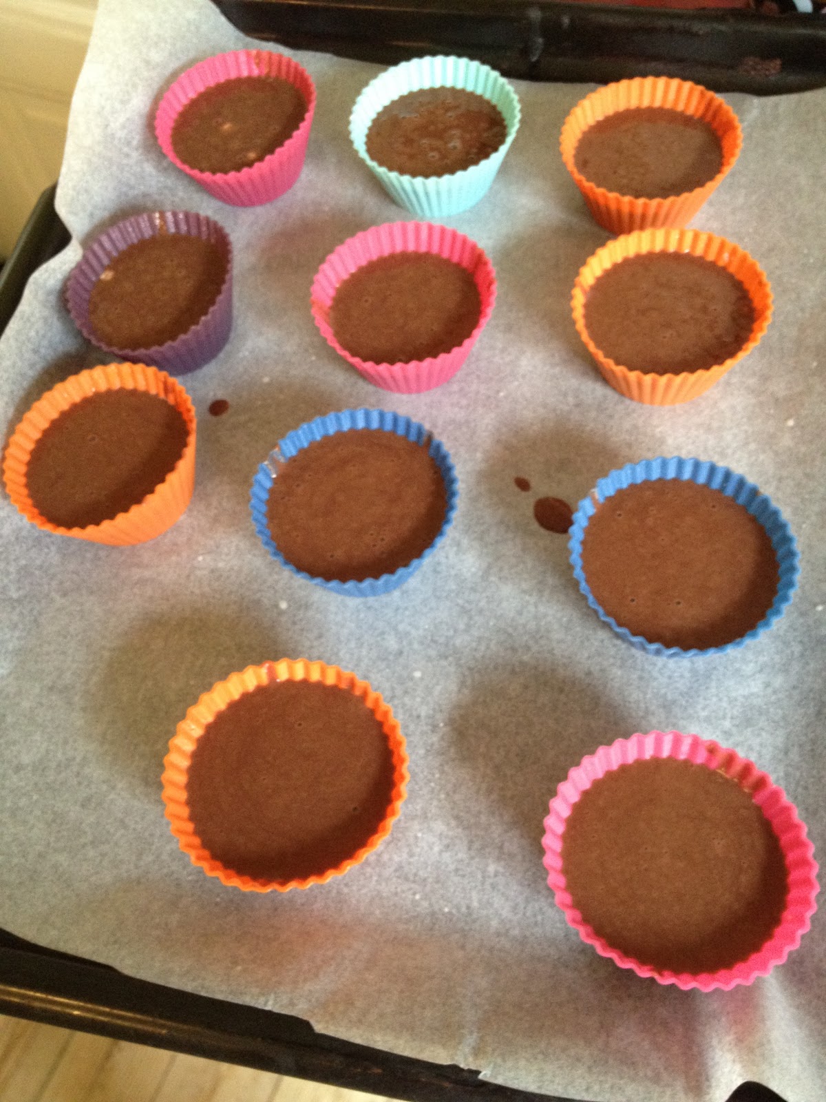 Foodies N' Fashion Chokolade Cupcakes med cream cheese glasur