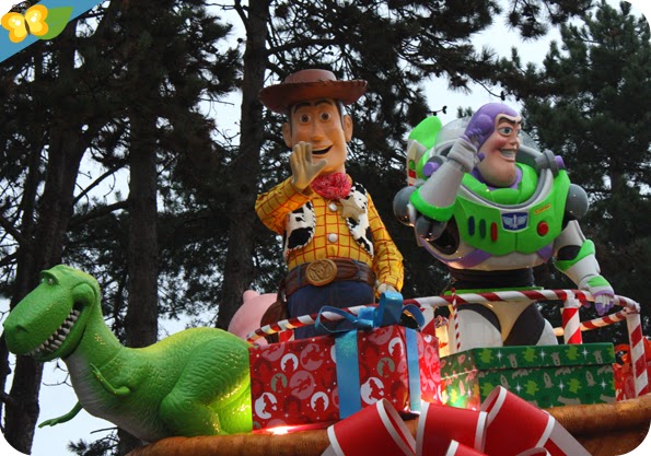 Parade de Noël 2014 à Disneyland Paris