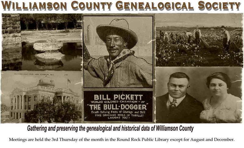 Williamson County, Texas Genealogy Society