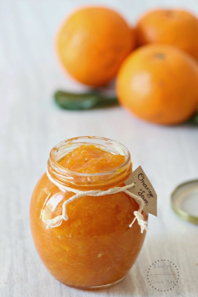Orange Jam Lincy's Cook Art