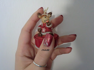 The nails of the week 3: Gold christmas tree - foto senza flash