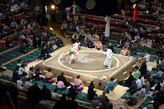 Sumo Opening Ceremony at Tokyo 2013