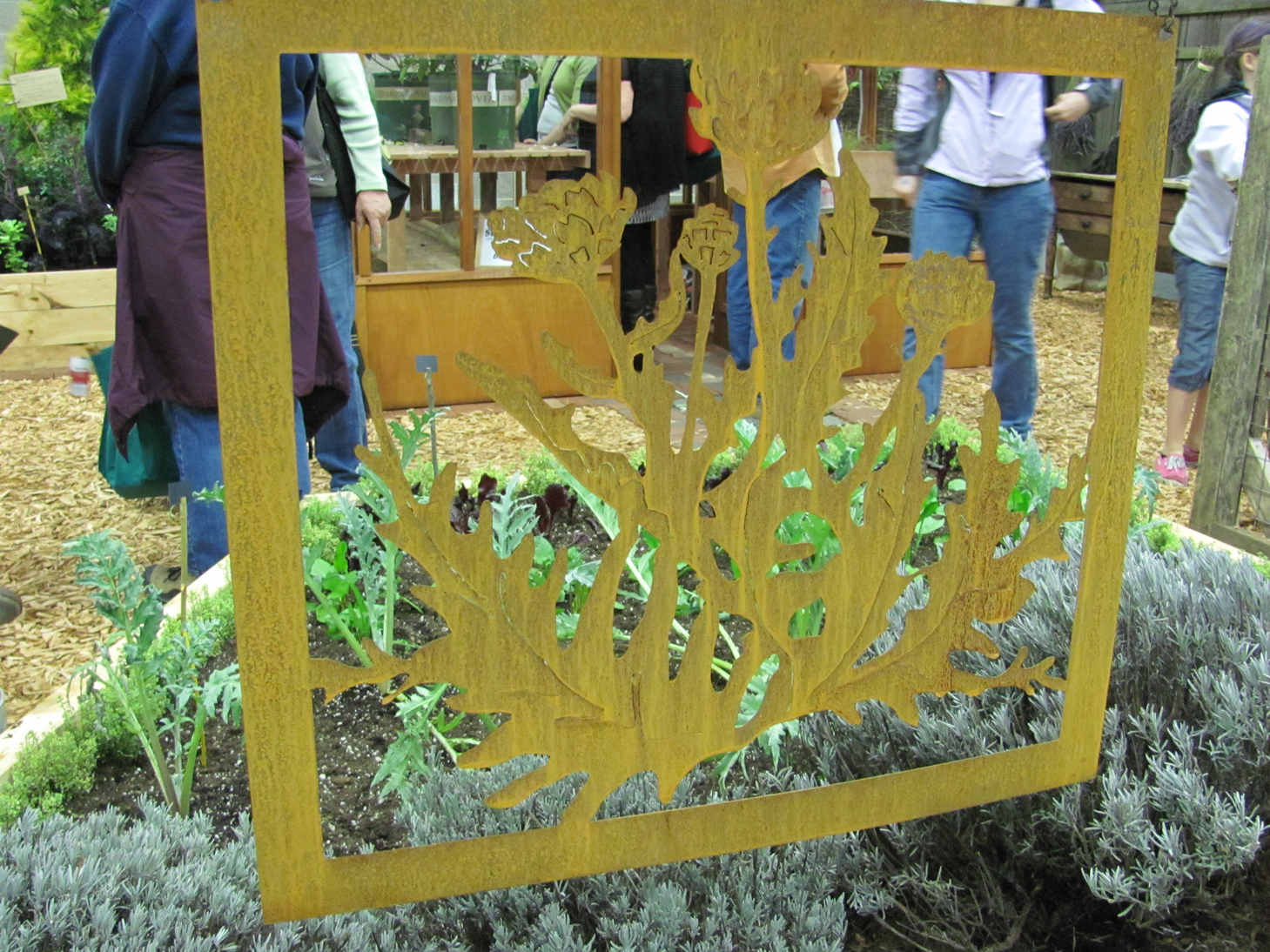 plantladysmiles edible gardening 2012 Yard and Garden show