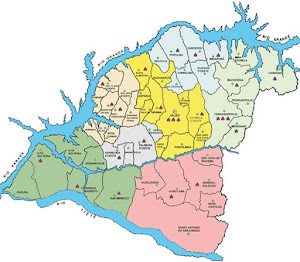 Mapa Diocese de Jales