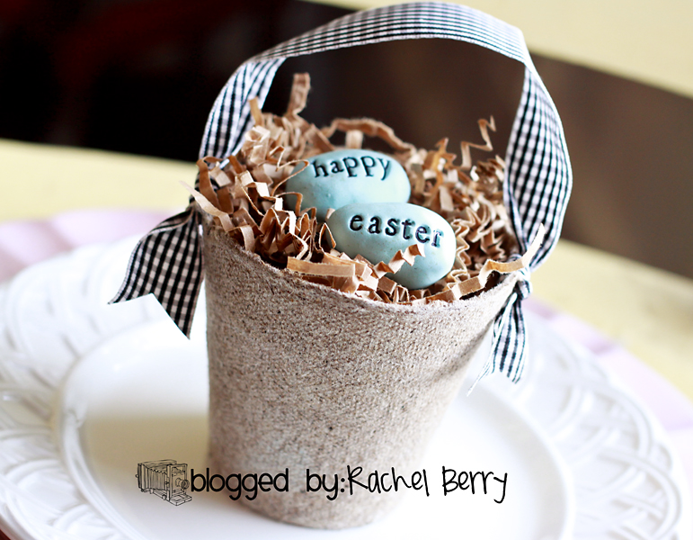 The Rachel Berry Blog { Personalized Clay Easter Eggs A Tutorial }