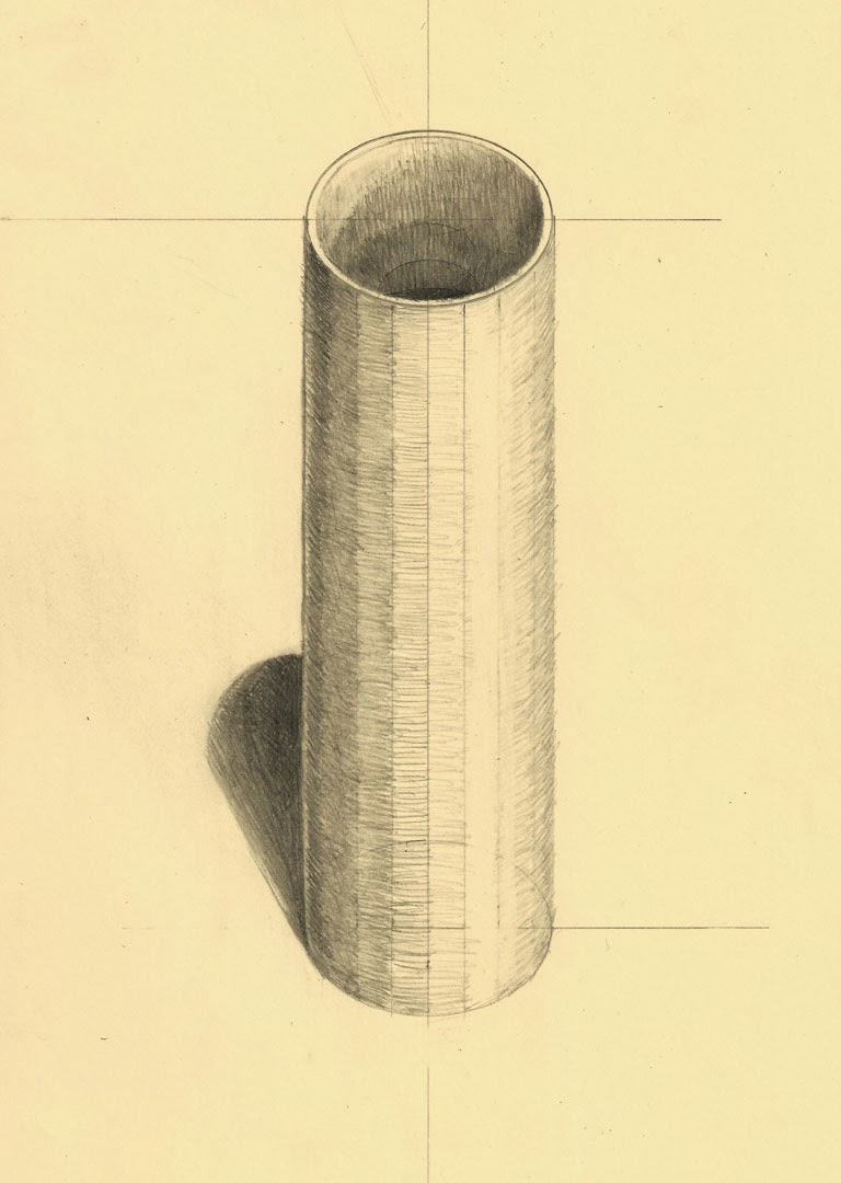 How to draw a cylinder in stages 64 How to draw a cylinder in stages 25