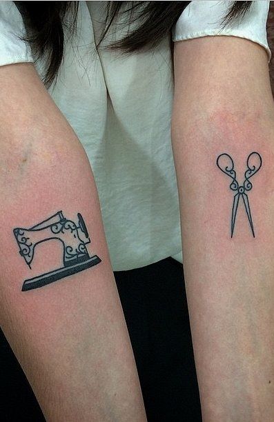 tatuajes de máquina de coser