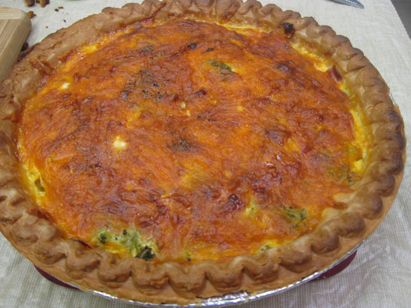 Taste and See God's Goodness Leftover Ham Recipe 4 Ham Broccoli Quiche