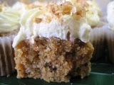 CARROT WALNUT CUP CAKES