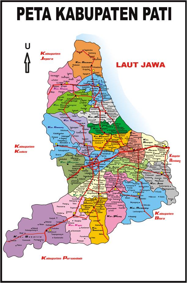 Kota Jepara Jawa Tengah Lokasi Alamat Peta Denah