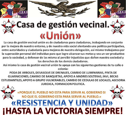 Gestión vecinal en Iztacalco...