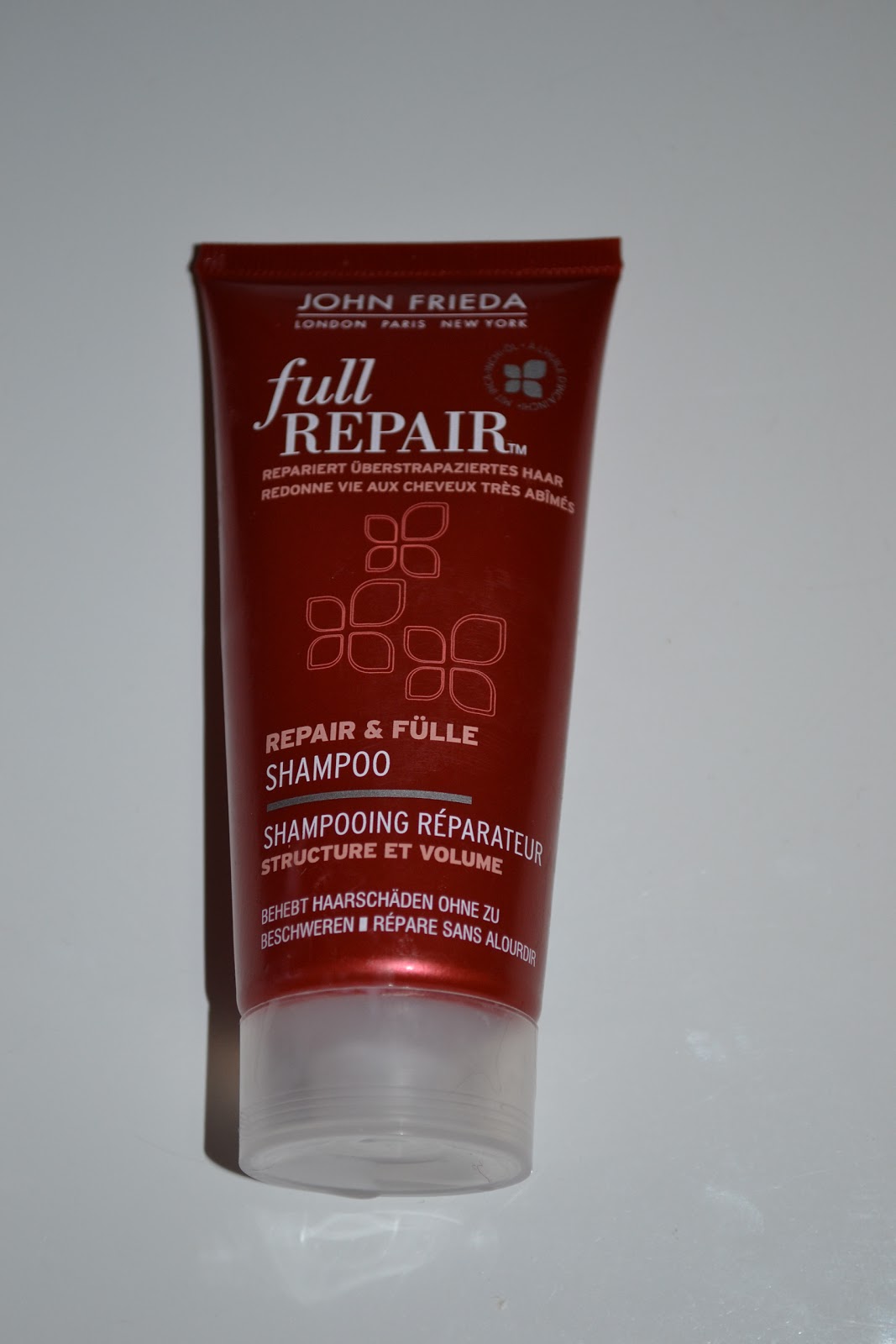 Judy Blog Im Test John Frieda full Repair Shampoo und Conditioner