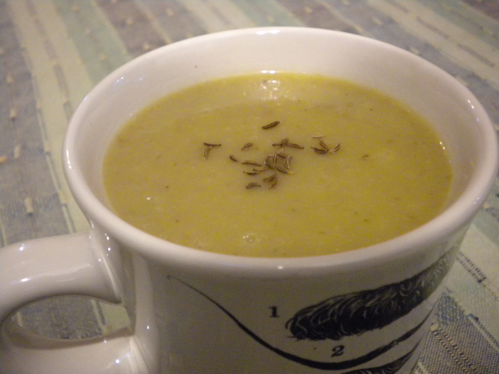 Gormandize Cabbage, Broad Bean and Caraway Soup