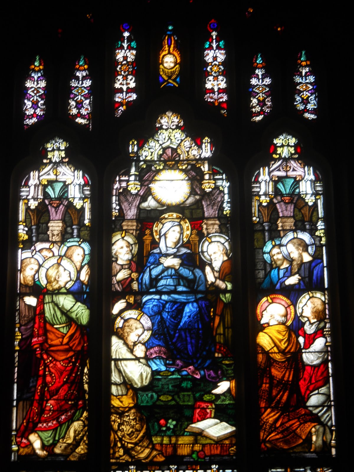 Beautiful Yonkers Stained Glass Windows of St. John the Baptist