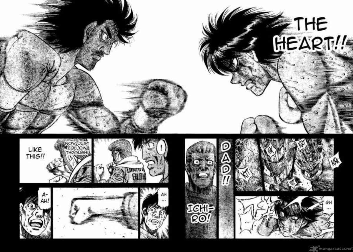 Uma das melhores partes da luta - Hajime no Ippo Extreme