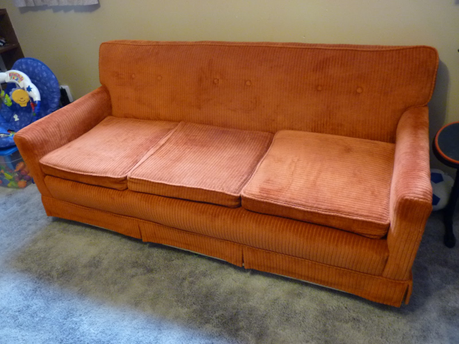 d i y d e s i g n How to ReUpholster a Sofa