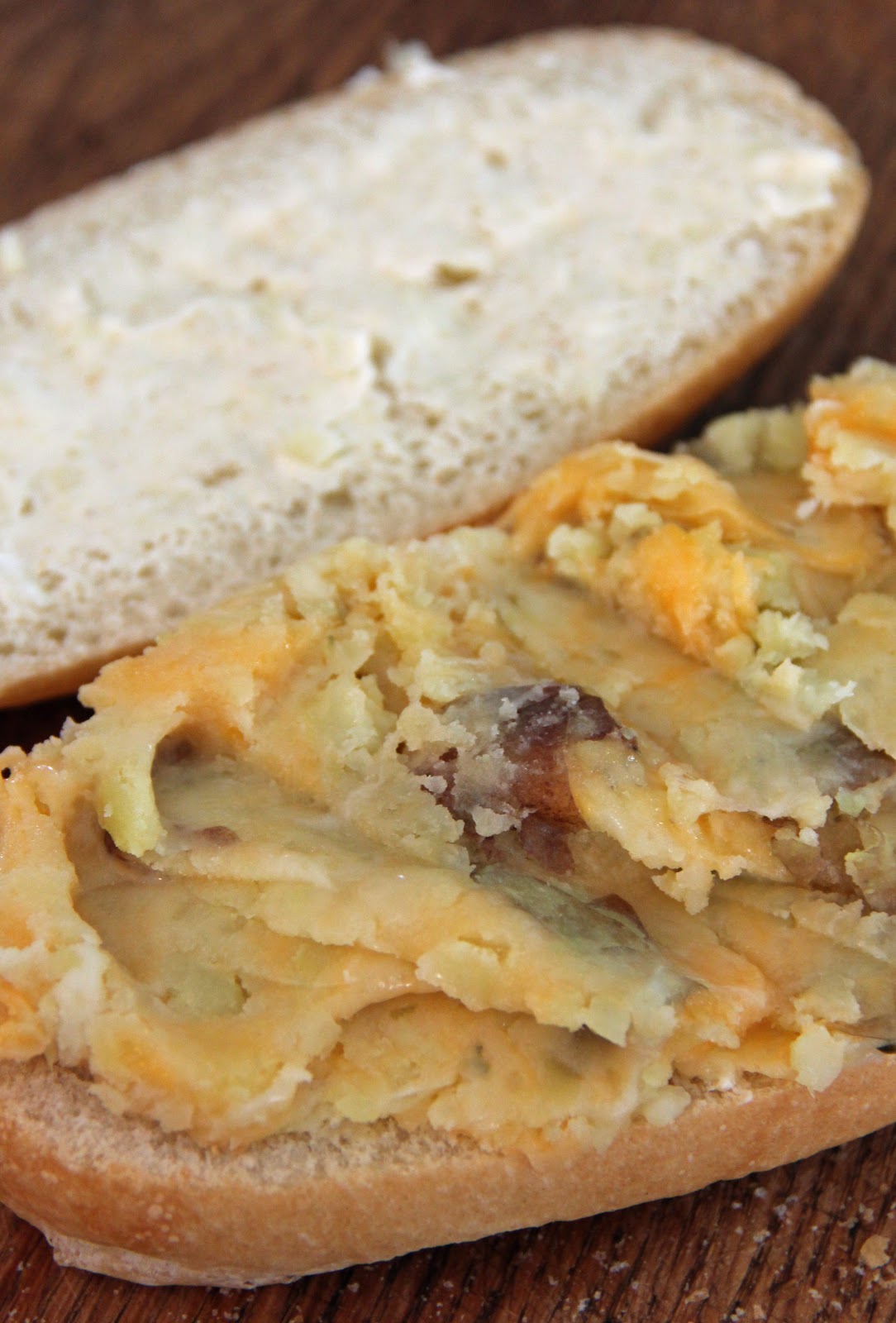 Jo and Sue Pierogi Grilled Cheese