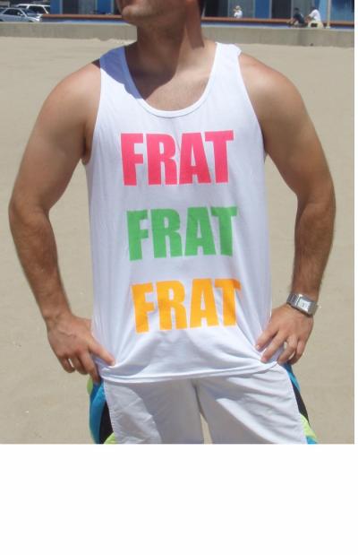 Profile Menu Custom tank tops, available in neon and standard colors. Create your own design onliine. Fast 5 day production.