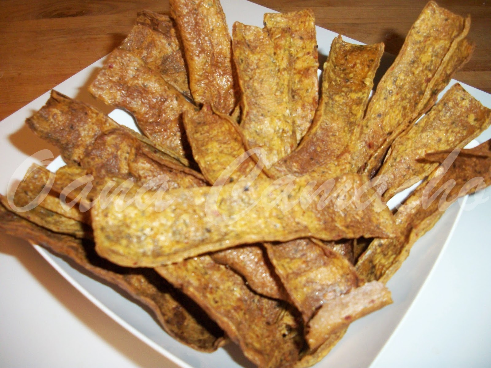 Cooking with love ! TOFU CRISPS