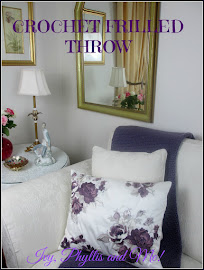 CROCHET  THROW WITH FRILLS