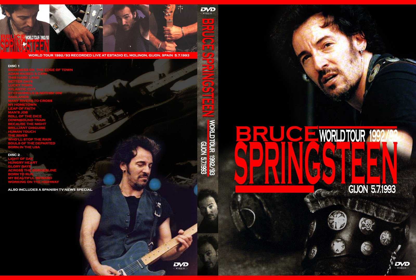 Bruce Springsteen Shows Cincinnati Lights (12112002)