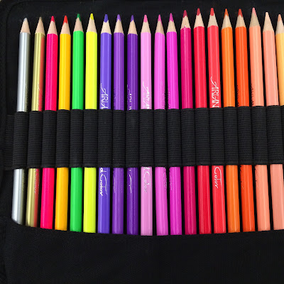 Ariana's Art 48 Artist Quality Colored Pencils Set Review.