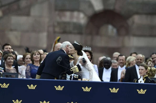 Princess Sofia and Prince Carl Philip hosted by King Carl Gustaf and Queen Silvia at The Royal Palace