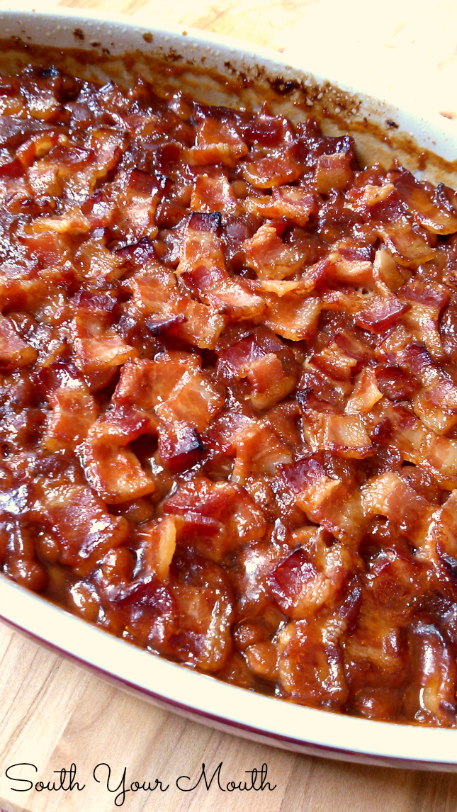 South Your Mouth: Southern Style Baked Beans